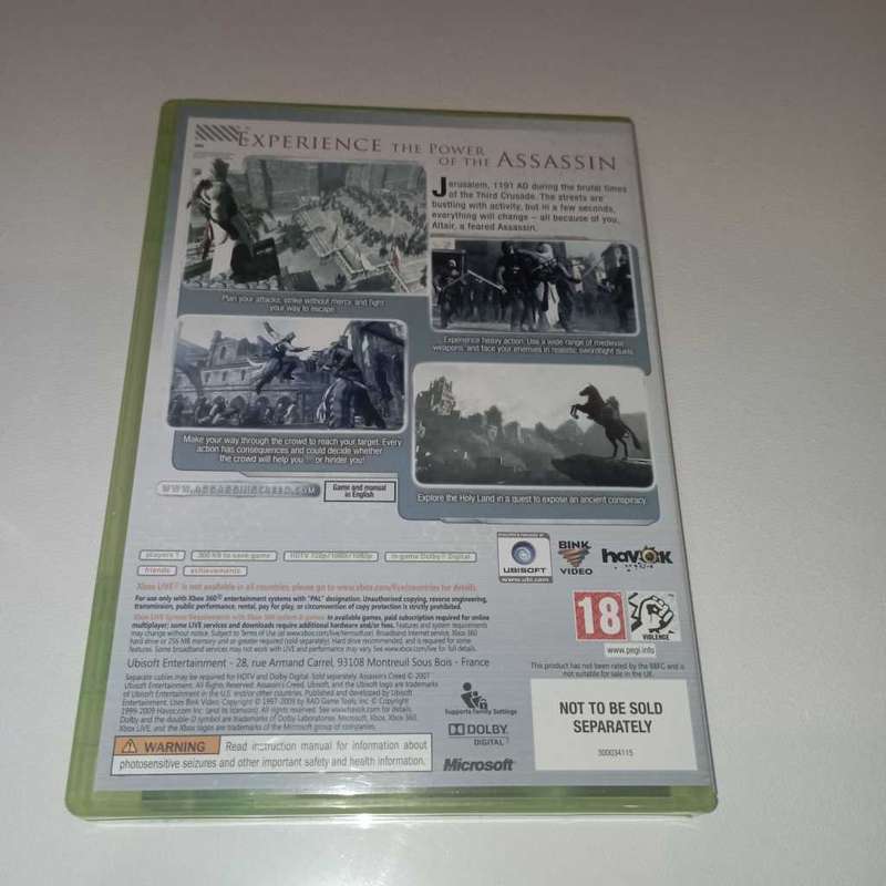 Assassin`s Creed [X360]  **CIB**